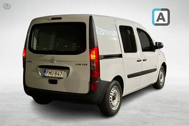 Mercedes-Benz Citan 108CDI K keskipitkä A2 * ALV / Ilmastoit Image 3